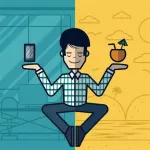 grafika joga w formie